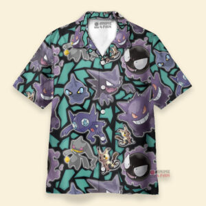 Chemise Hawaïenne Pokémon Fantôme