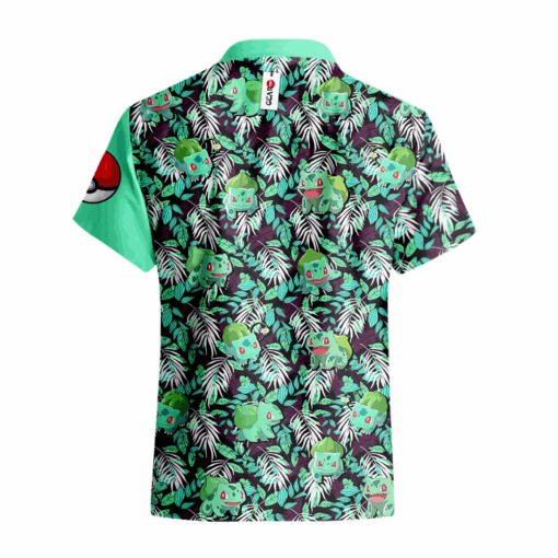 Chemise Hawaïenne Pokemon Bulbizarre (Bulbasaur) – Image 3