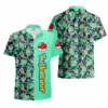 Chemise Hawaïenne Pokemon Bulbizarre (Bulbasaur)