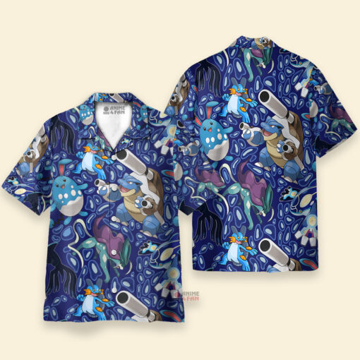 Chemise Hawaïenne Type d'eau Pokémon – Image 3