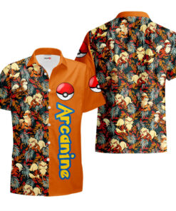 Chemise Hawaïenne Pokemon Arcanin