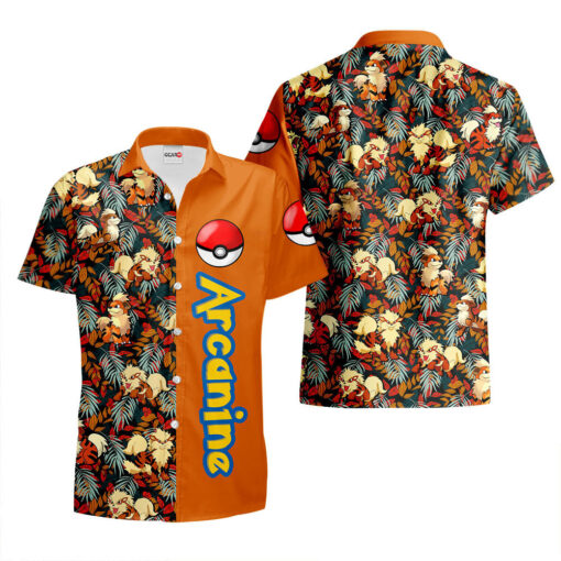 Chemise Hawaïenne Pokemon Arcanin
