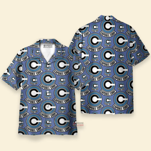 Chemise Hawaïenne Dragon Ball Capsule Corp. – Image 3