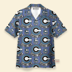 Chemise Hawaïenne Dragon Ball Capsule Corp.