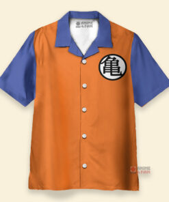 Chemise Hawaïenne Dragon Ball Goku Kame Kai