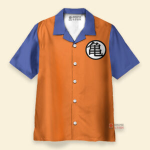 Chemise Hawaïenne Dragon Ball Goku Kame Kai