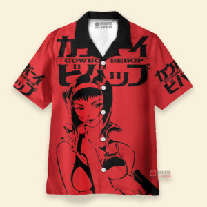 Chemise Hawaïenne Cowboy Bebop Faye Valentine