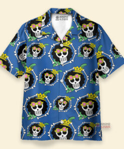 Chemise Hawaïenne One Piece Hippie Trip Brook Bleu