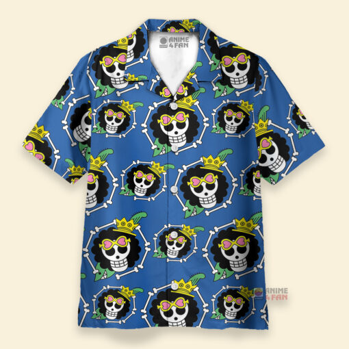 Chemise Hawaïenne One Piece Hippie Trip Brook Bleu