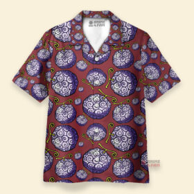 Chemise Hawaïenne One Piece Gomu Gomu no Mi
