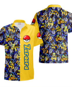 Chemise Hawaïenne Pokemon Zeraora