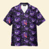 Chemise Hawaïenne Modèle sans couture Pokémon Ectoplasma