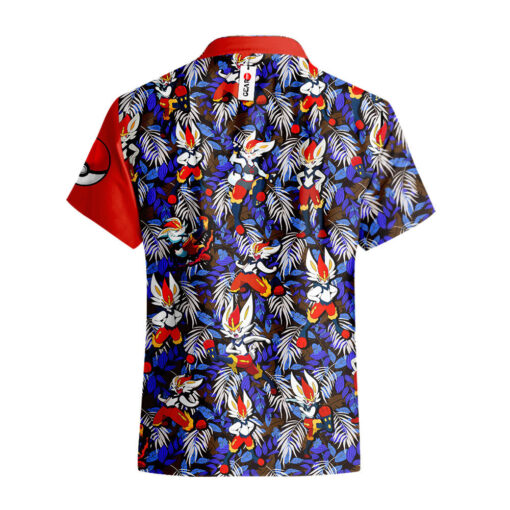Chemise Hawaïenne Pokemon Pyrobut – Image 3