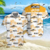 Chemise Hawaïenne JCB Agricultural Tractors V02