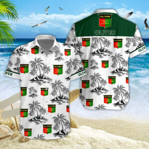 Chemise Hawaïenne Oliver Tractor V02