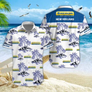 Chemise Hawaïenne New Holland V02