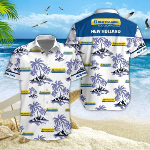 Chemise Hawaïenne New Holland V02