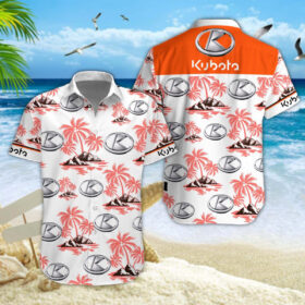 Chemise Hawaïenne Kubota V02
