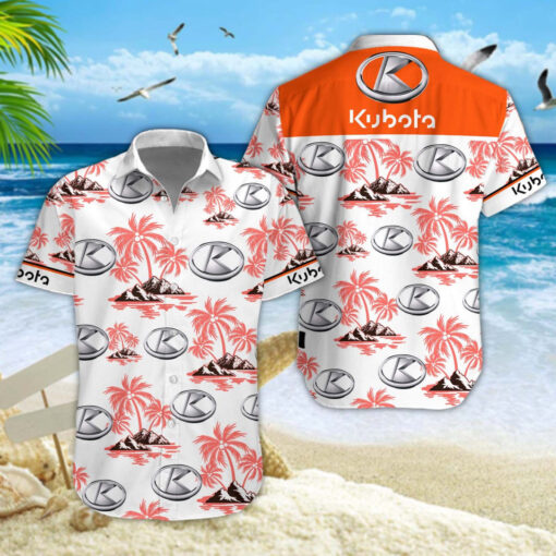 Chemise Hawaïenne Kubota V02
