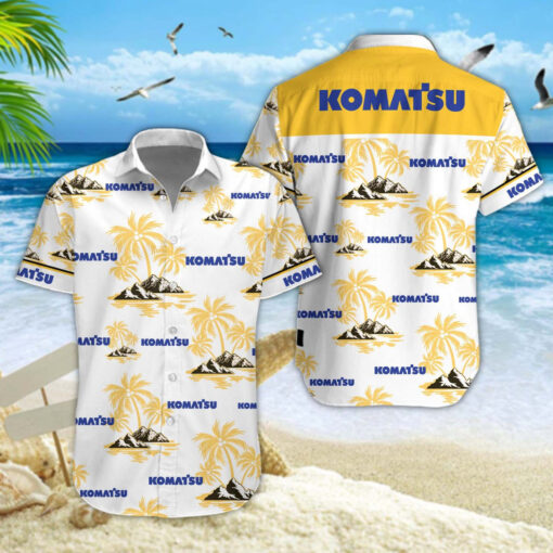 Chemise Hawaïenne Komatsu V02