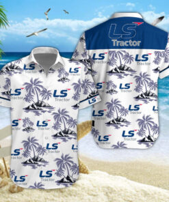 Chemise Hawaïenne LS Tractor V02
