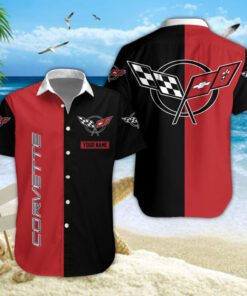 Chemise Hawaïenne Corvette C5