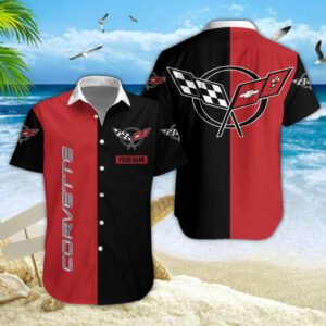 Chemise Hawaïenne Corvette C5
