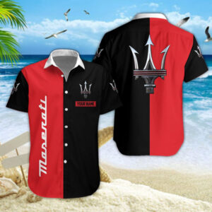 Chemise Hawaïenne Maserati