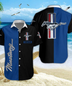 Chemise Hawaïenne Ford Mustang