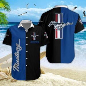 Chemise Hawaïenne Ford Mustang