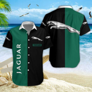 Chemise Hawaïenne Jaguar Cars