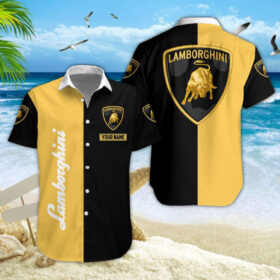 Chemise Hawaïenne Lamborghini