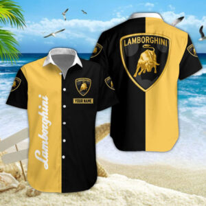 Chemise Hawaïenne Lamborghini