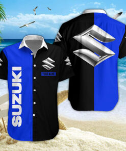 Chemise Hawaïenne Suzuki Blue