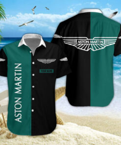 Chemise Hawaïenne Aston Martin