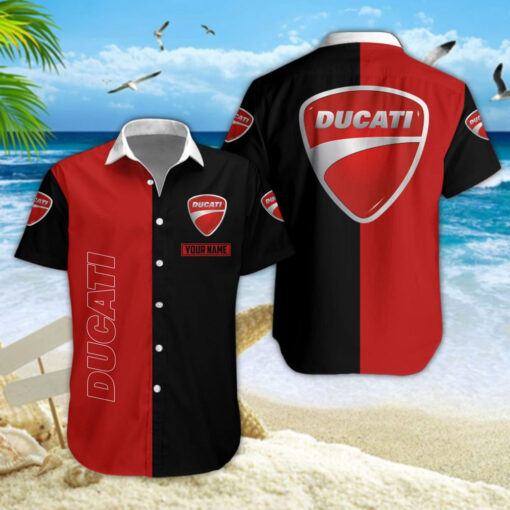 Chemise Hawaïenne Ducatti