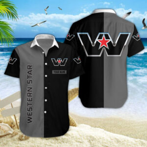 Chemise Hawaïenne Western Star