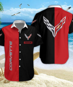 Chemise Hawaïenne Chevrolet Corvette