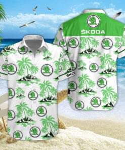 Chemise Hawaïenne Skoda Auto V02