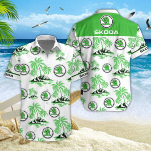 Chemise Hawaïenne Skoda Auto V02