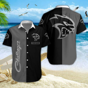 Chemise Hawaïenne Dodge Challenger