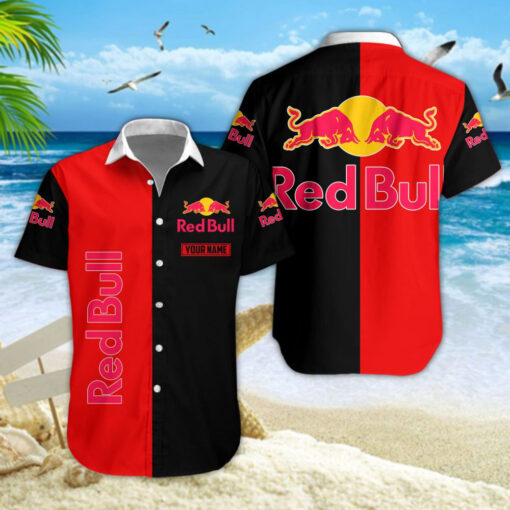 Chemise Hawaïenne Red Bull