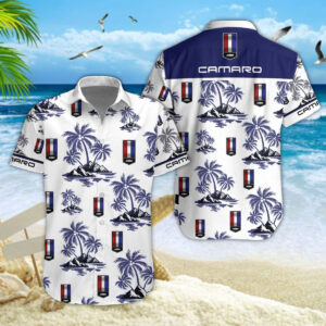 Chemise Hawaïenne Chevrolet Camaro V02