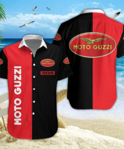 Chemise Hawaïenne Moto Guzzi