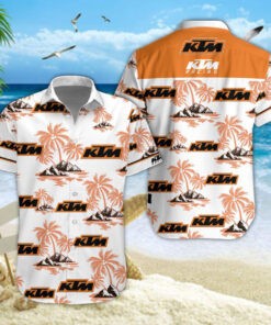 Chemise Hawaïenne KTM Racing V02