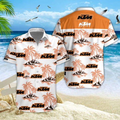 Chemise Hawaïenne KTM Racing V02