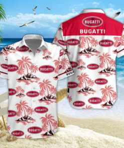 Chemise Hawaïenne Bugatti V02