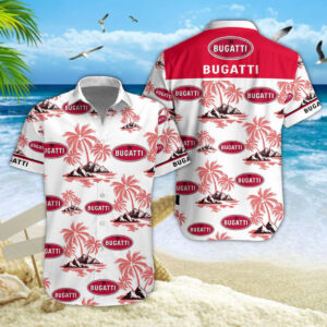 Chemise Hawaïenne Bugatti V02