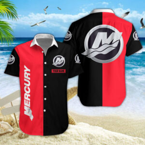 Chemise Hawaïenne Mercury Marine