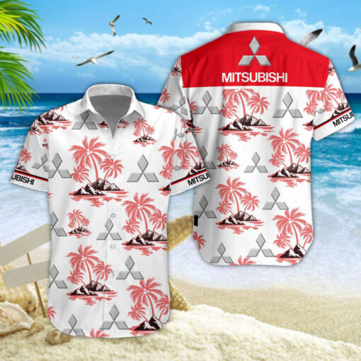 Chemise Hawaïenne Mitsubishi V02